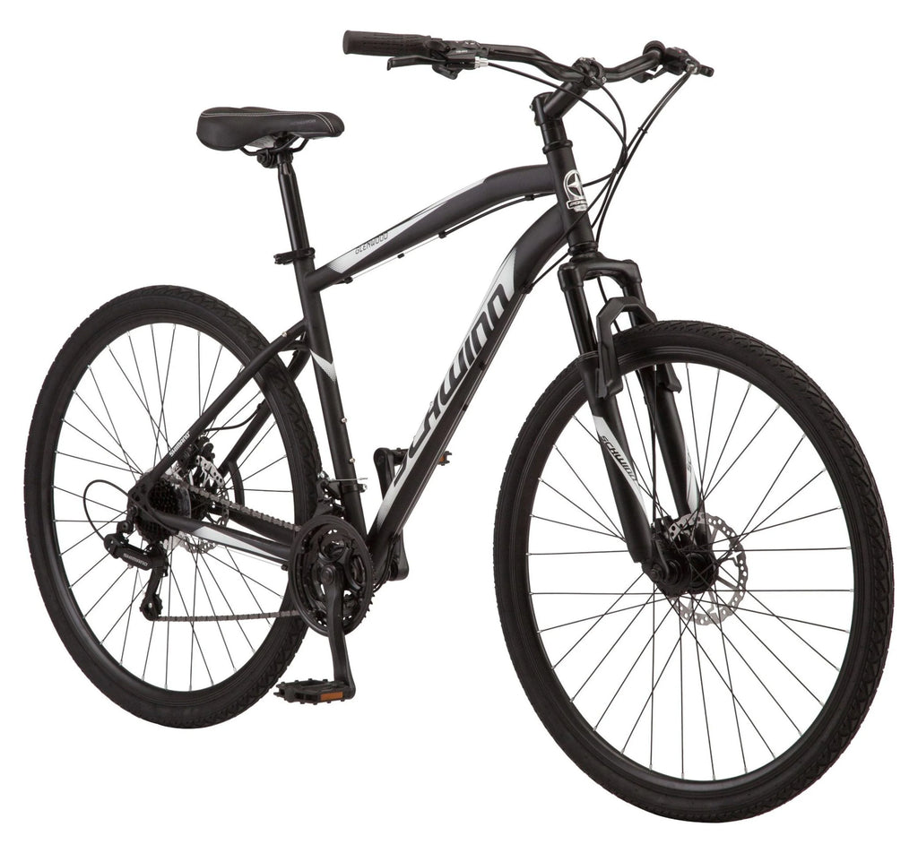 Black 21 Speed Hybrid Bike S494