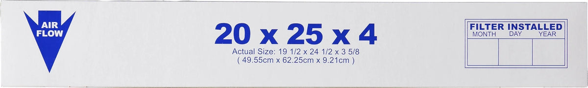 20x25x4 Pleated MERV 7 Air Filter 1 Pack H324997