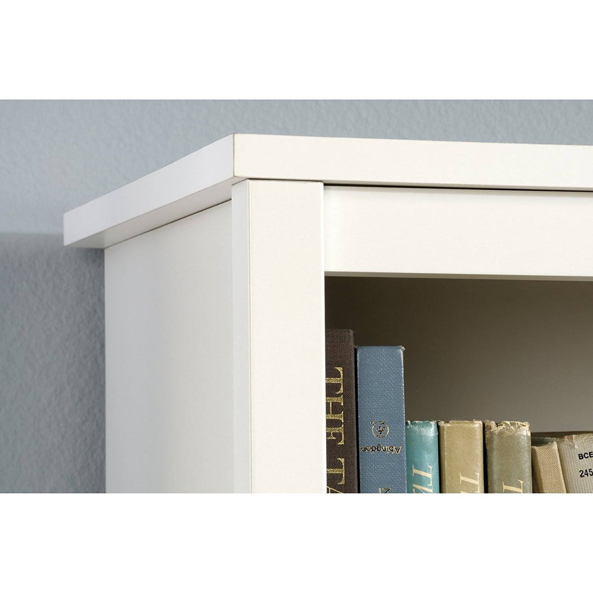 Soft White Library with Doors S142878