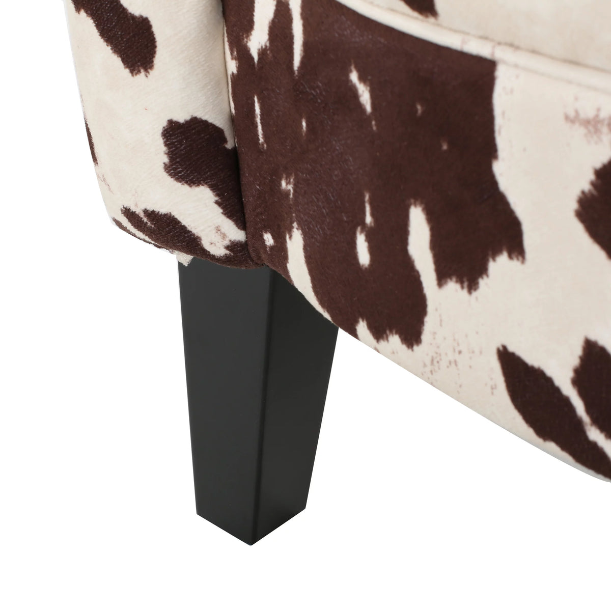 Milk Cow Velvet Club Chair S147218