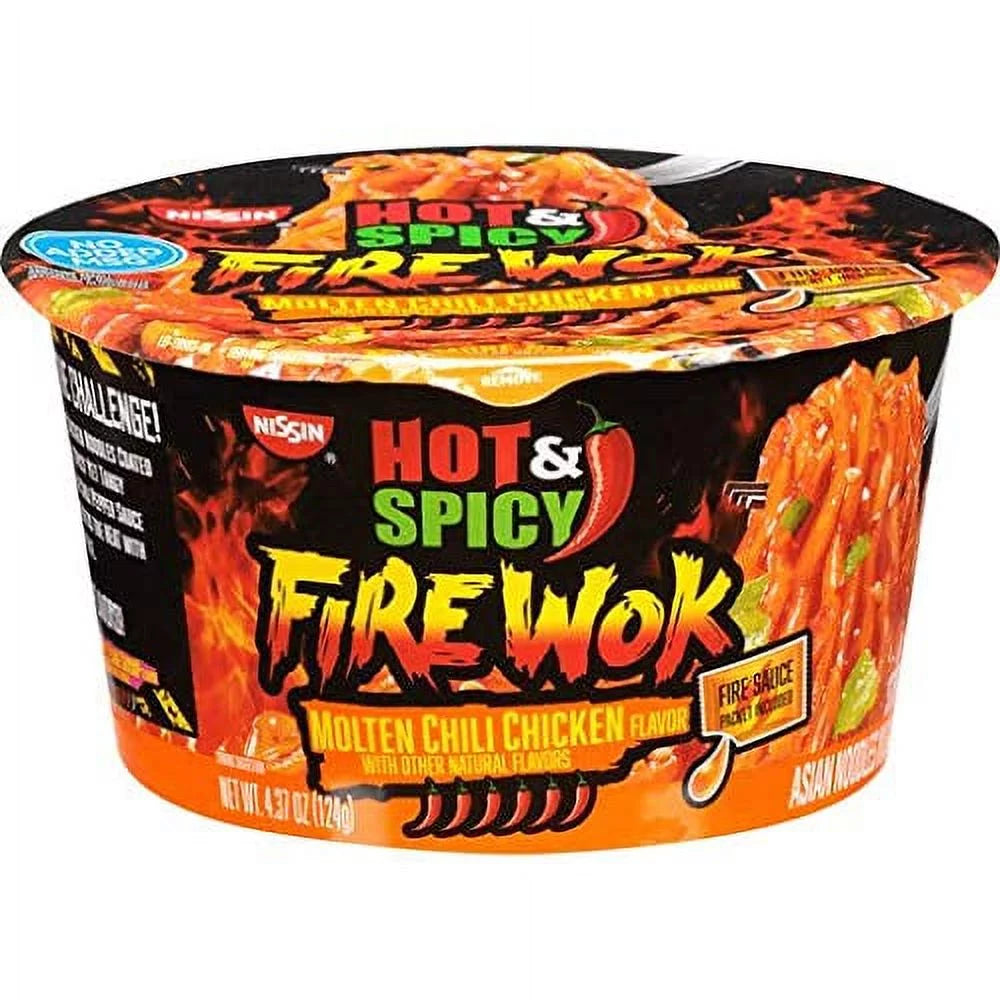 Hot & Spicy Chicken Flavor Noodle Bowl 6pk E770240