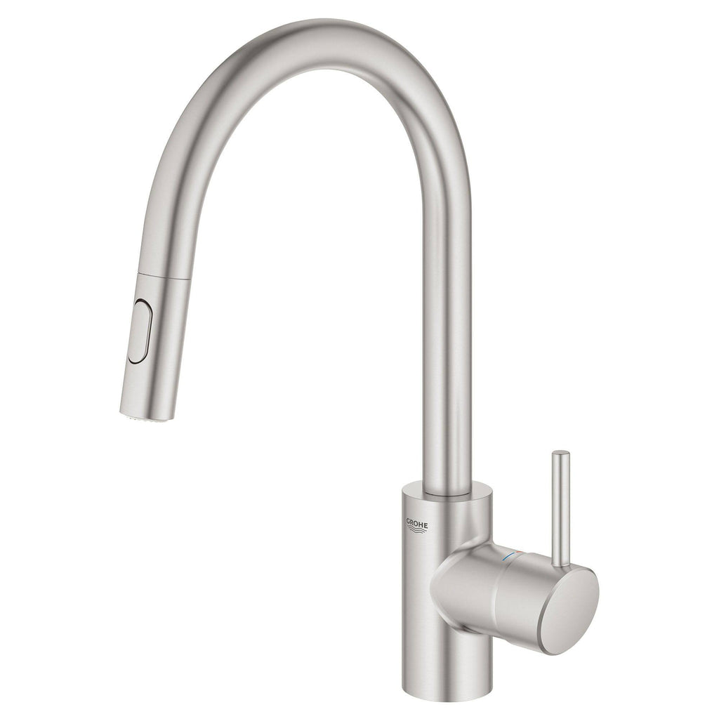 Single-Handle Kitchen Faucet in SuperSteel R23715