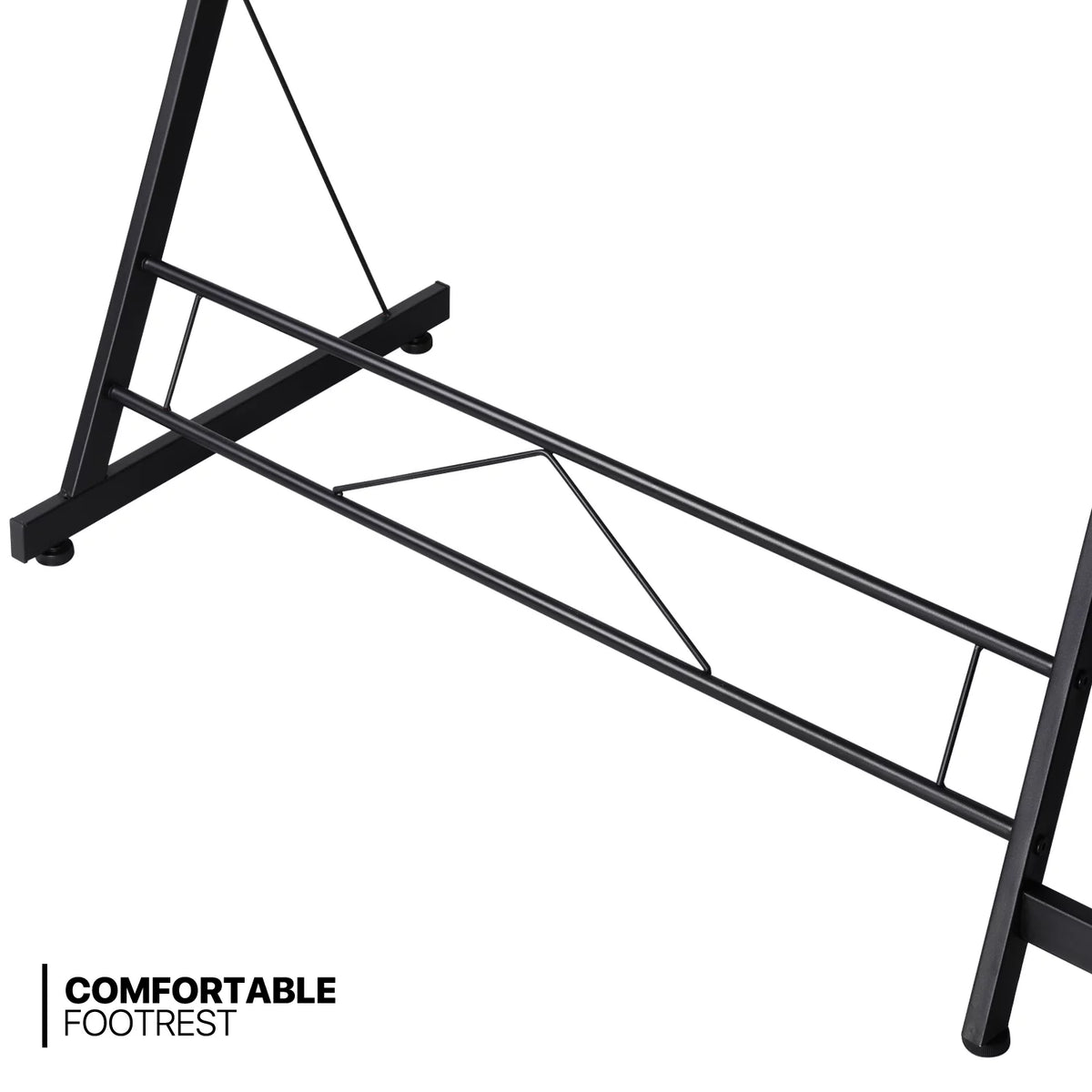 Black Ergonomic Computer Desk and Chair Set S543
