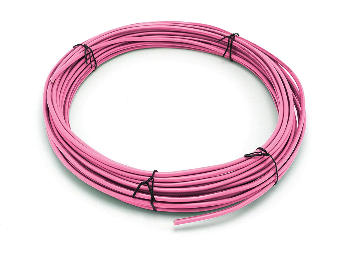 100 Feet Insulated Solid Copper THHN / THWN Wire 12 AWG Pink F539150