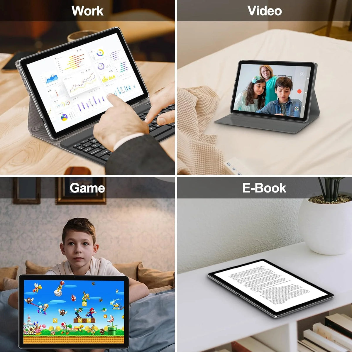 10 inch Octa-Core Tablet with Keyboard G228324