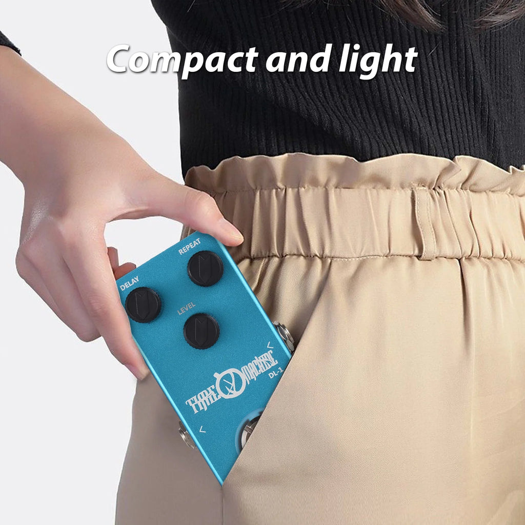 Delay Pedal Electric Guitar Effects Pedal True Bypass Metal Shell O693