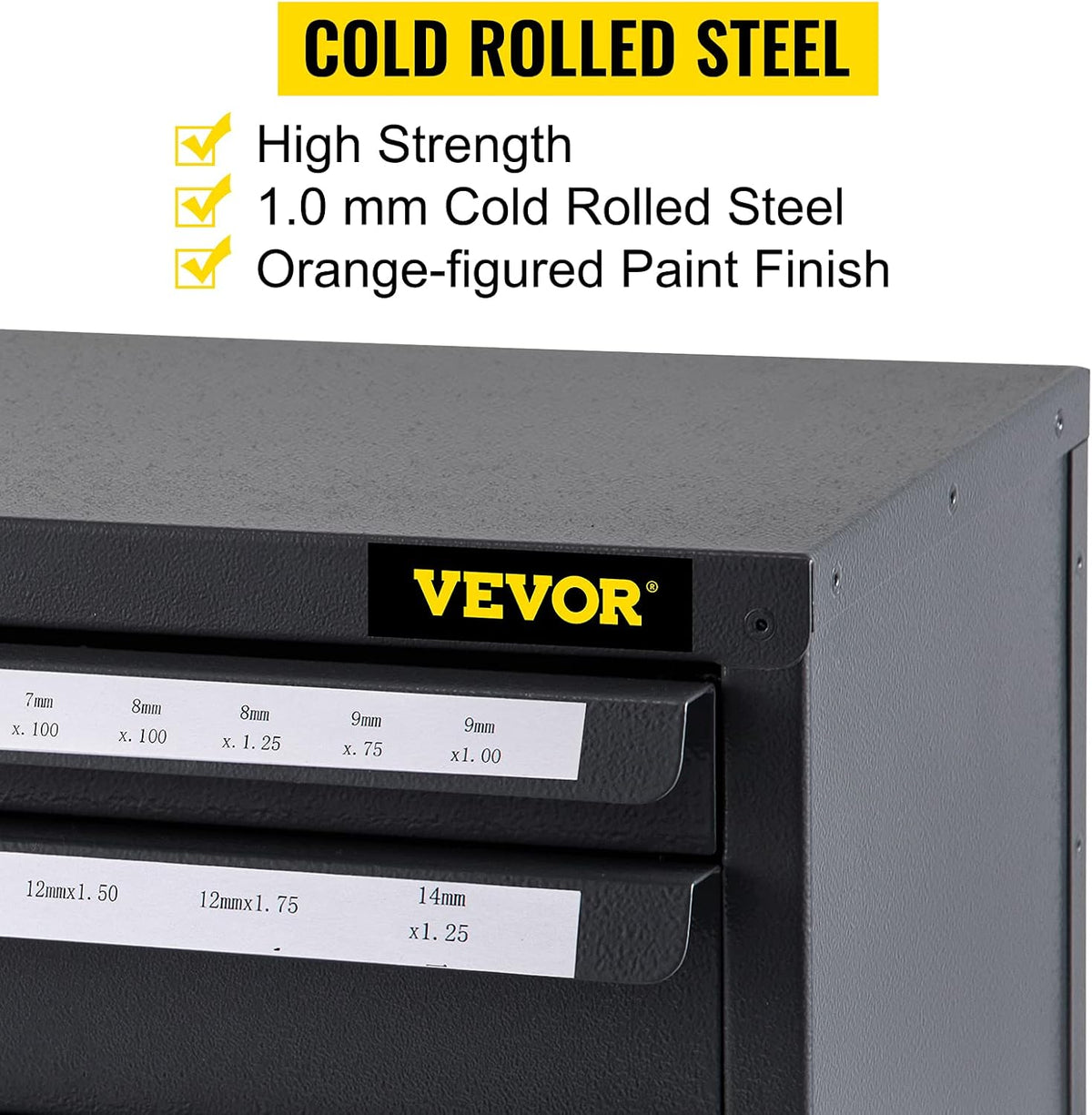 60-Compartment Tap Dispenser Cabinet, Cold Rolled Steel, Pack of 2 N5630