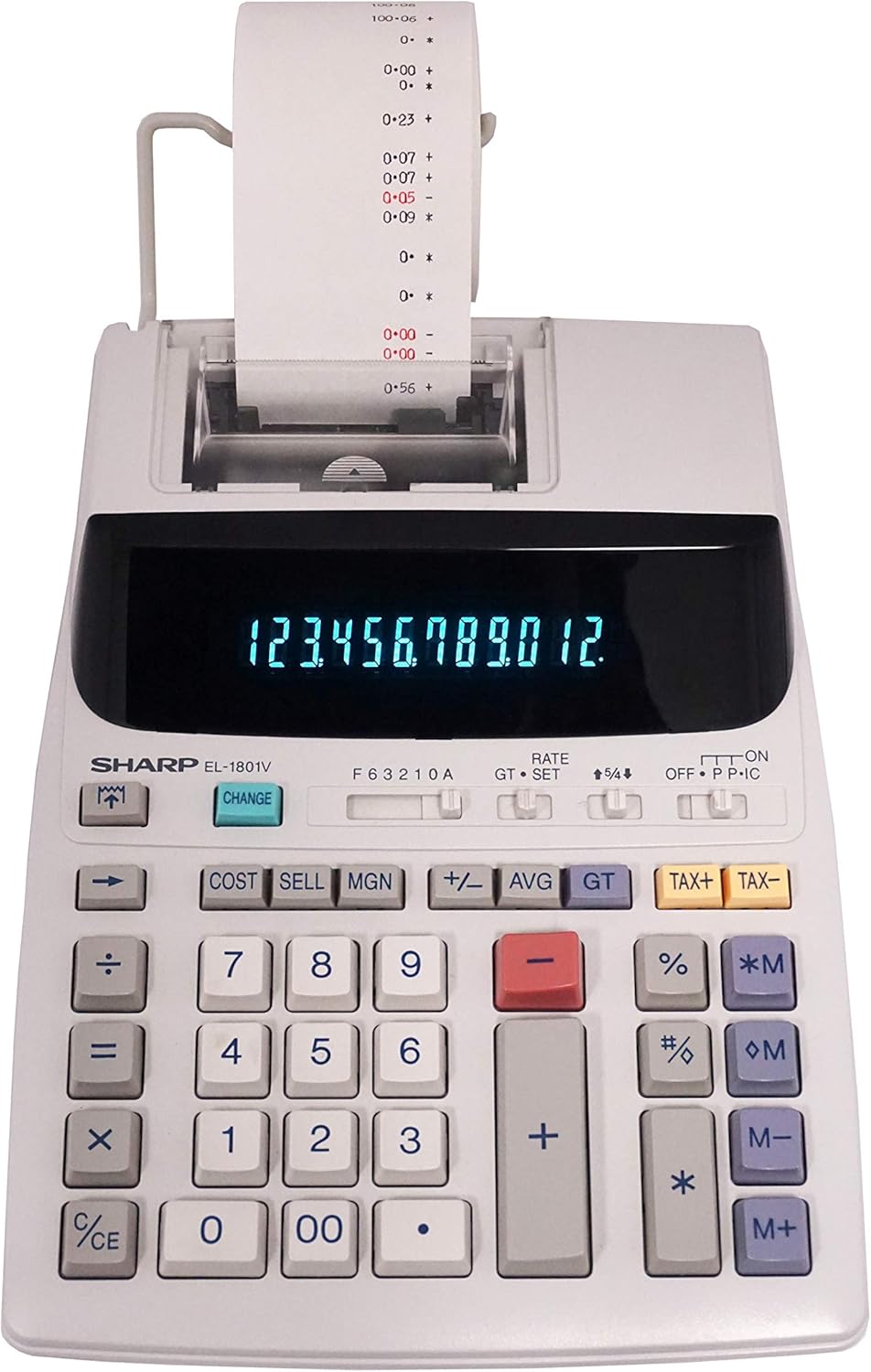 Two-Color Printing Calculator 4 Black/Red Pack of 2 S92772
