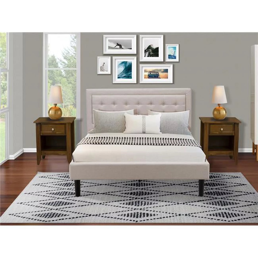 3-piece Wood Queen Bedroom Set O518