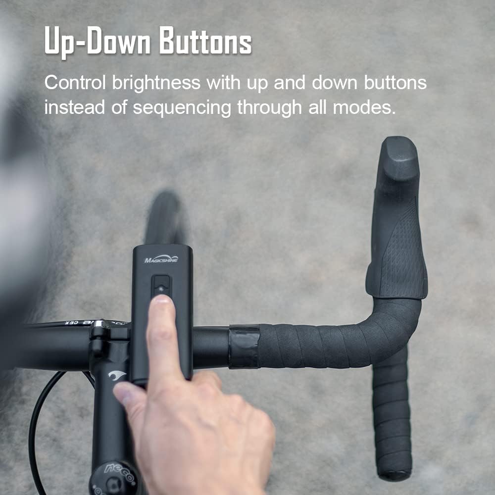 2600 Lumen USB-C Rechargeable IPX6 Waterproof Bike Headlight W5833