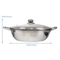 Stainless Steel Induction Cooker Pot with Lid F9813