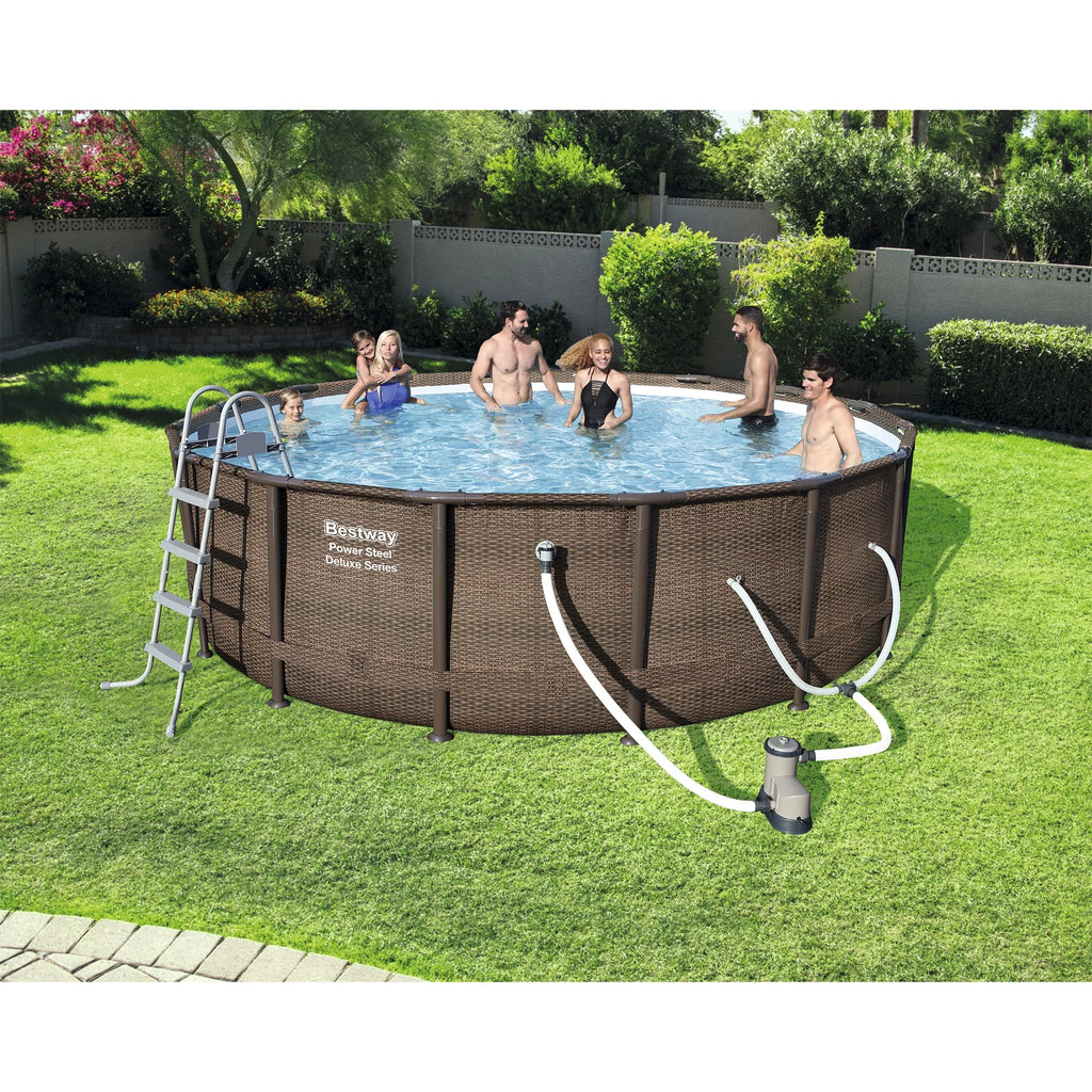 Round Above Ground Swimming Pool Set S64003