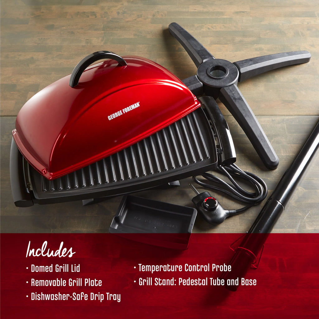 Red Electric Grill Y423