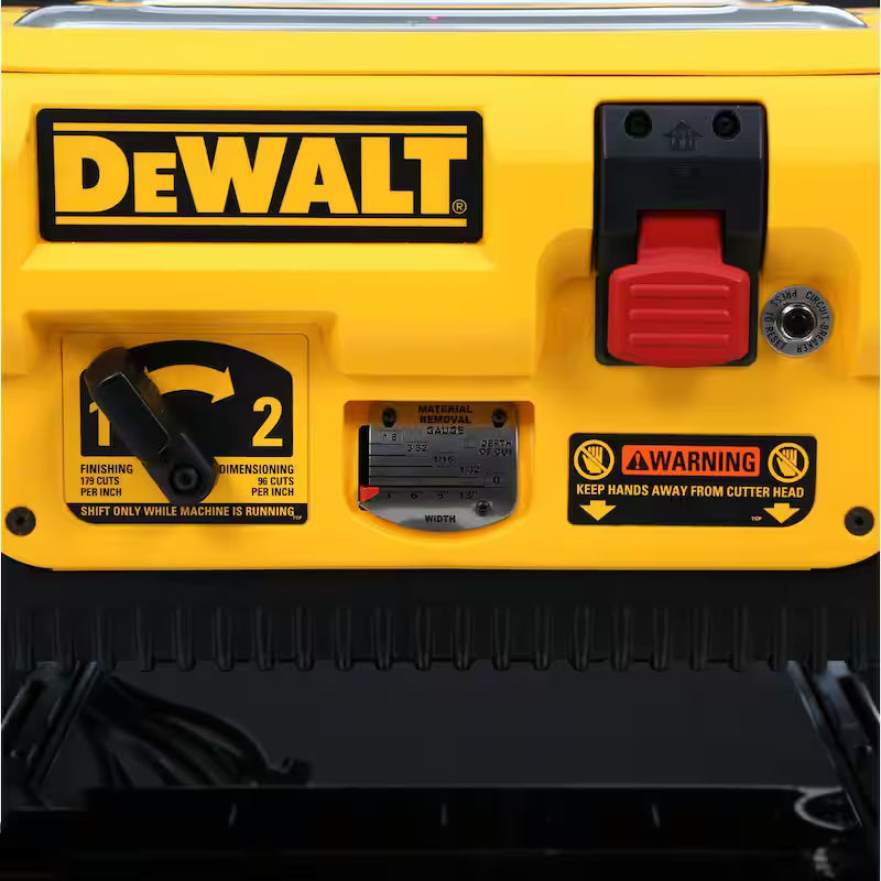 13 in. 15 Amp 2-Speed Bench Planer C7428