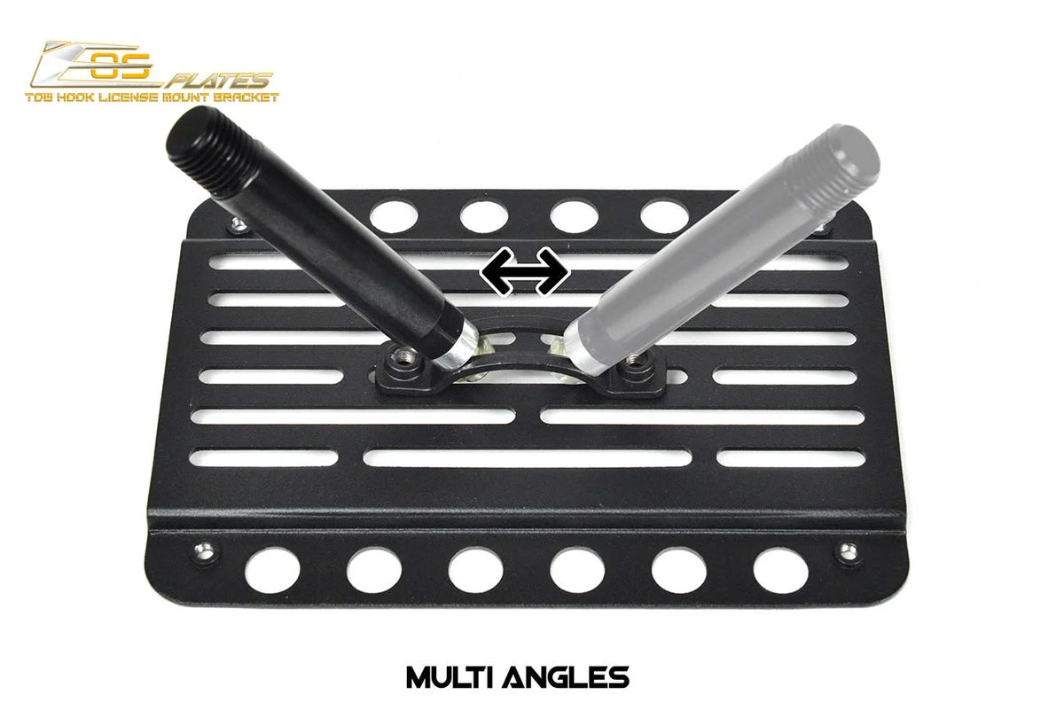 Tow Hook License Plate Relocator Mount Bracket K5563