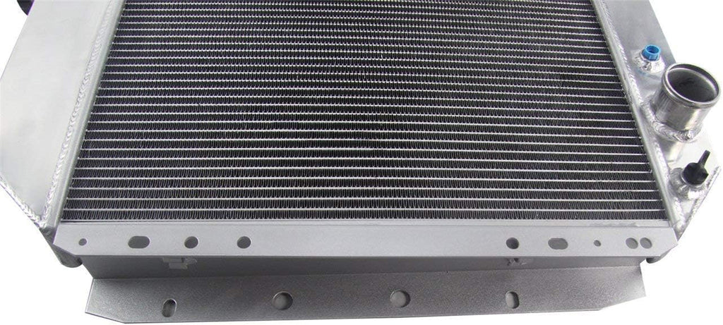 3 Row Core Aluminum Radiator with Shroud and 2X12'' Fan S855