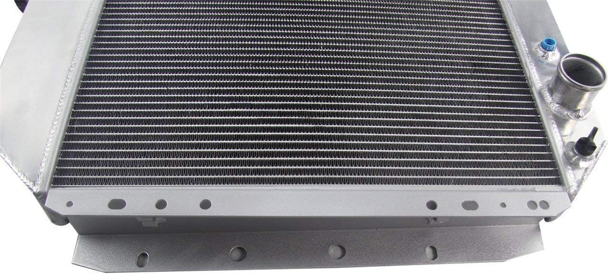 3 Row Core Aluminum Radiator with Shroud and 2X12'' Fan S855