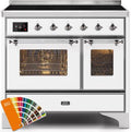 40 Induction Range with Electric Oven A4529