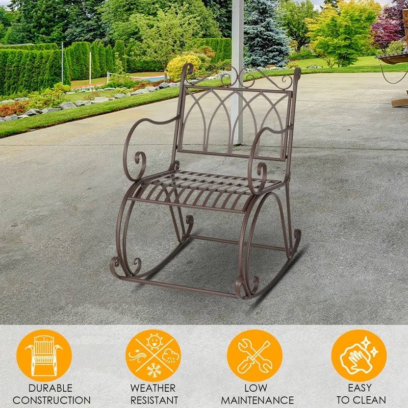 Iron Rocking Chair L3152