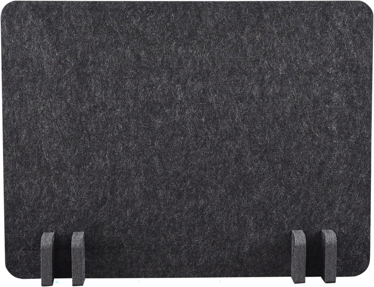 Castle Gray Acoustic Desk Divider Panel 4-Pack K28424