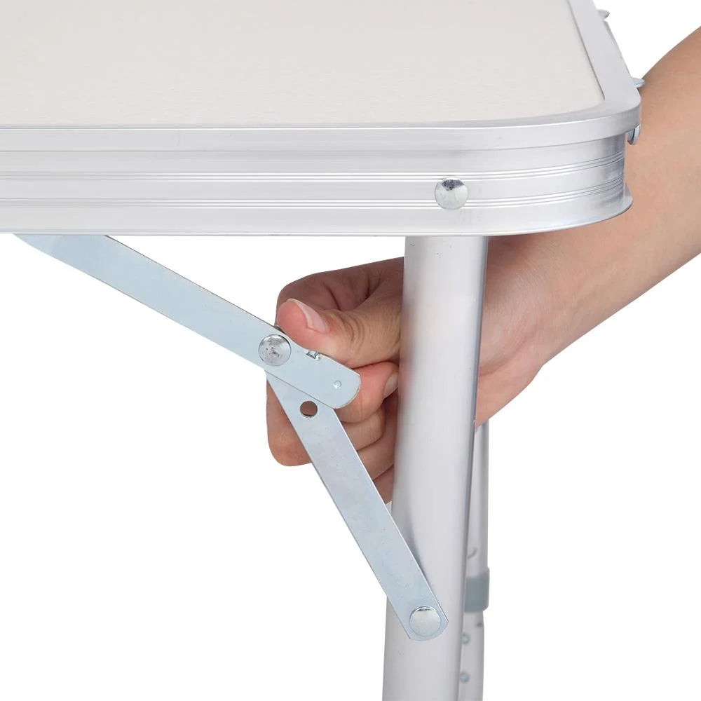4Ft Folding Table White Q569563