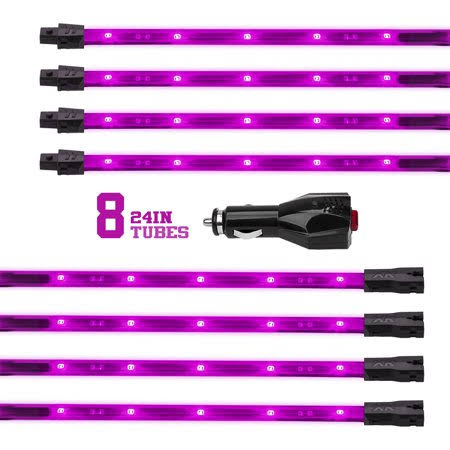 Pink Single Color LED Accent Light Kit D1632