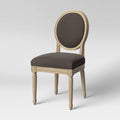 Oval Back Dining Chair Gray N204658