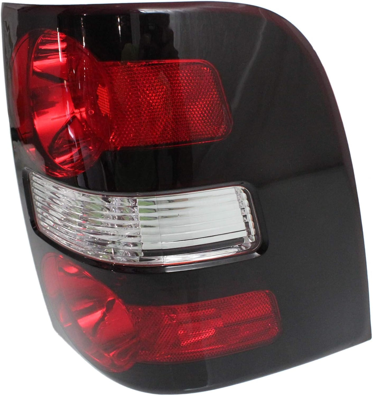 Tail Light Lens and Housing Set of 2 Clear & Red Q754852