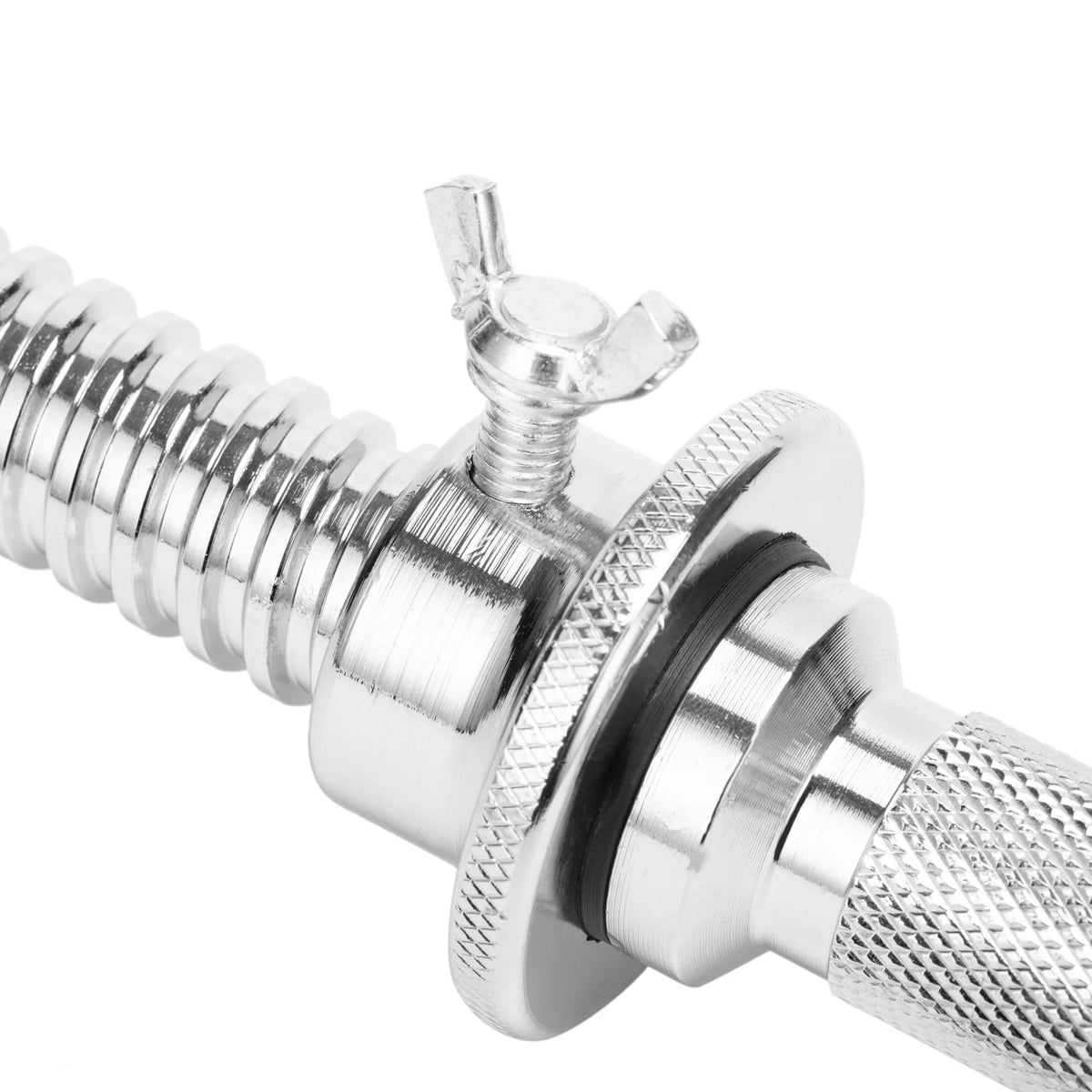 17.7 Inch Solid Steel Adjustable Dumbbell Handle Bar C1136