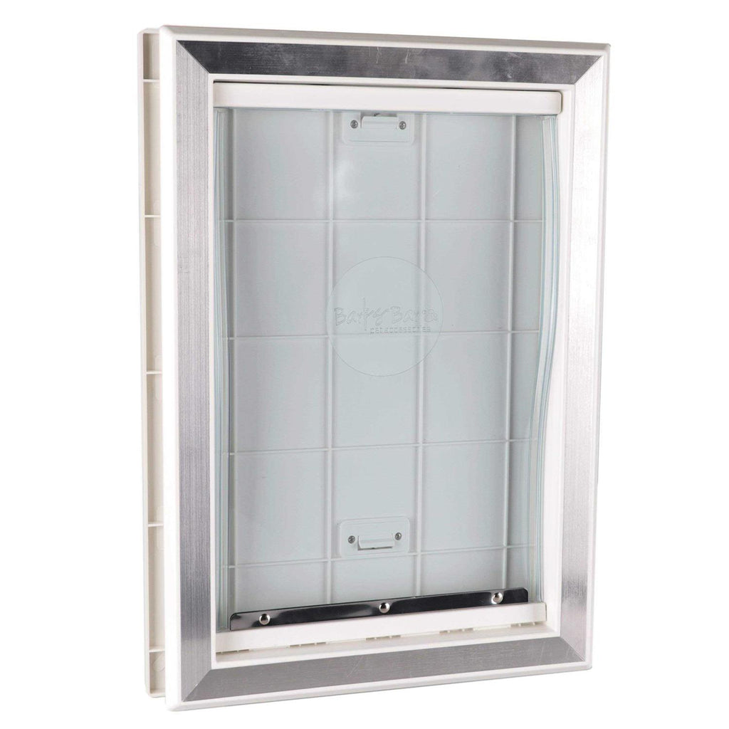 Large Plastic Dog Door with Aluminum Lining L30412