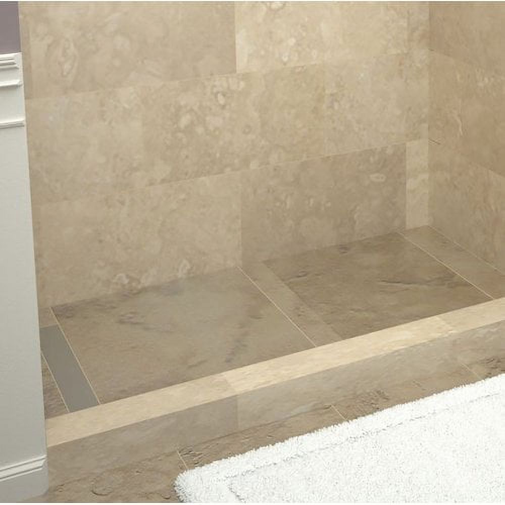 Nickel Rectangular Shower Base W394693