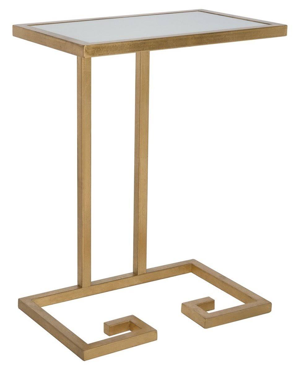 Gold/Black Accent Table H229