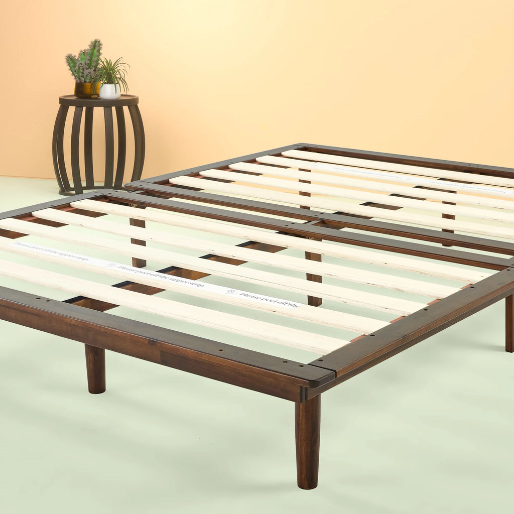 Queen Size Wood Platform Bed Frame S255