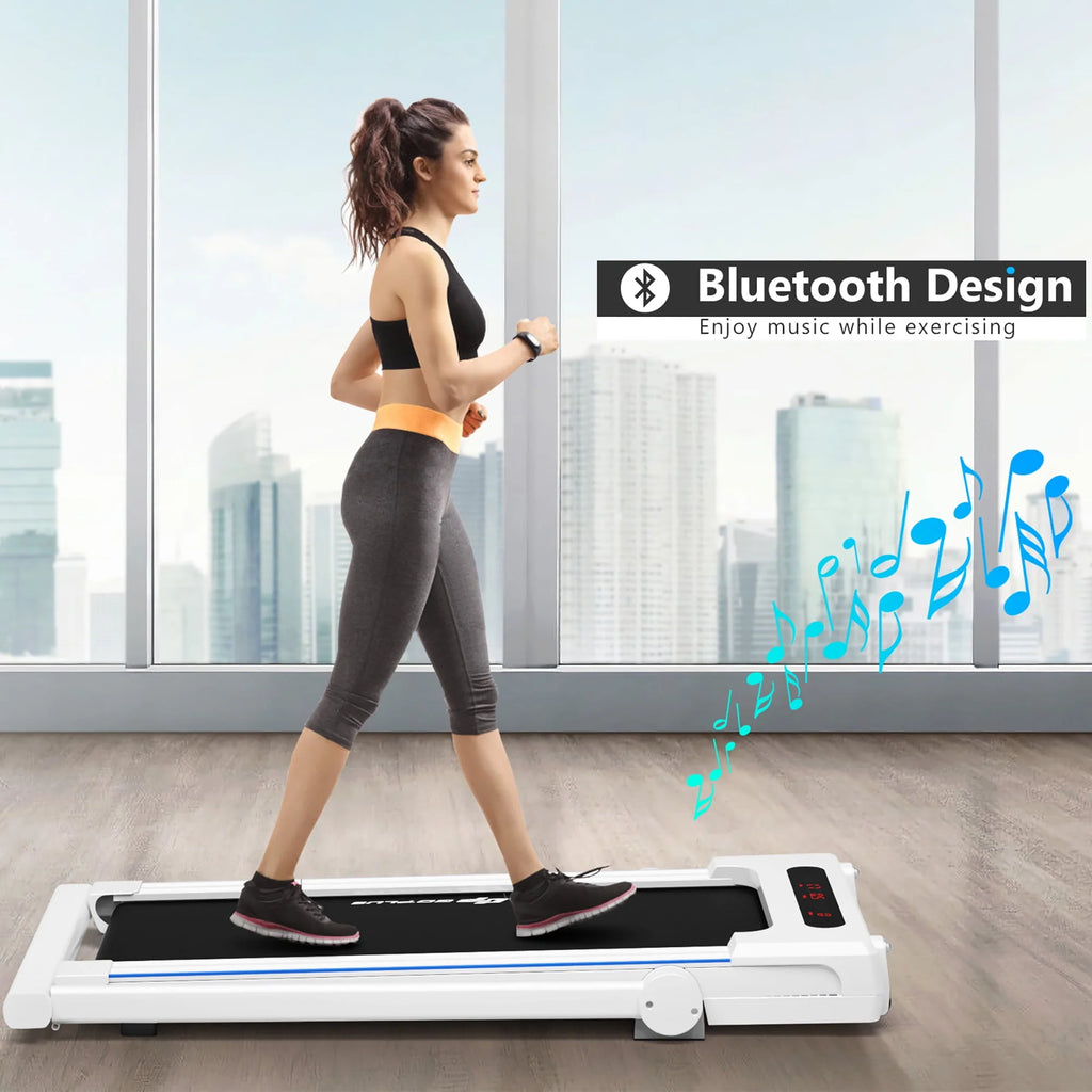 2.25HP 3-in-1 Folding Treadmill White P132