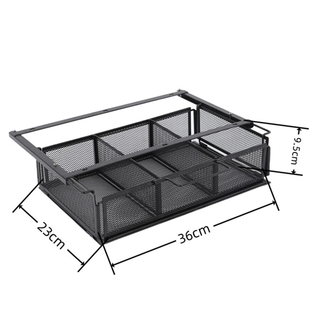 Black Under Desk Drawer Organizer C299299