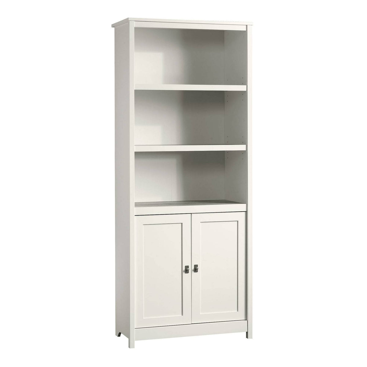 Soft White Library with Doors S142878