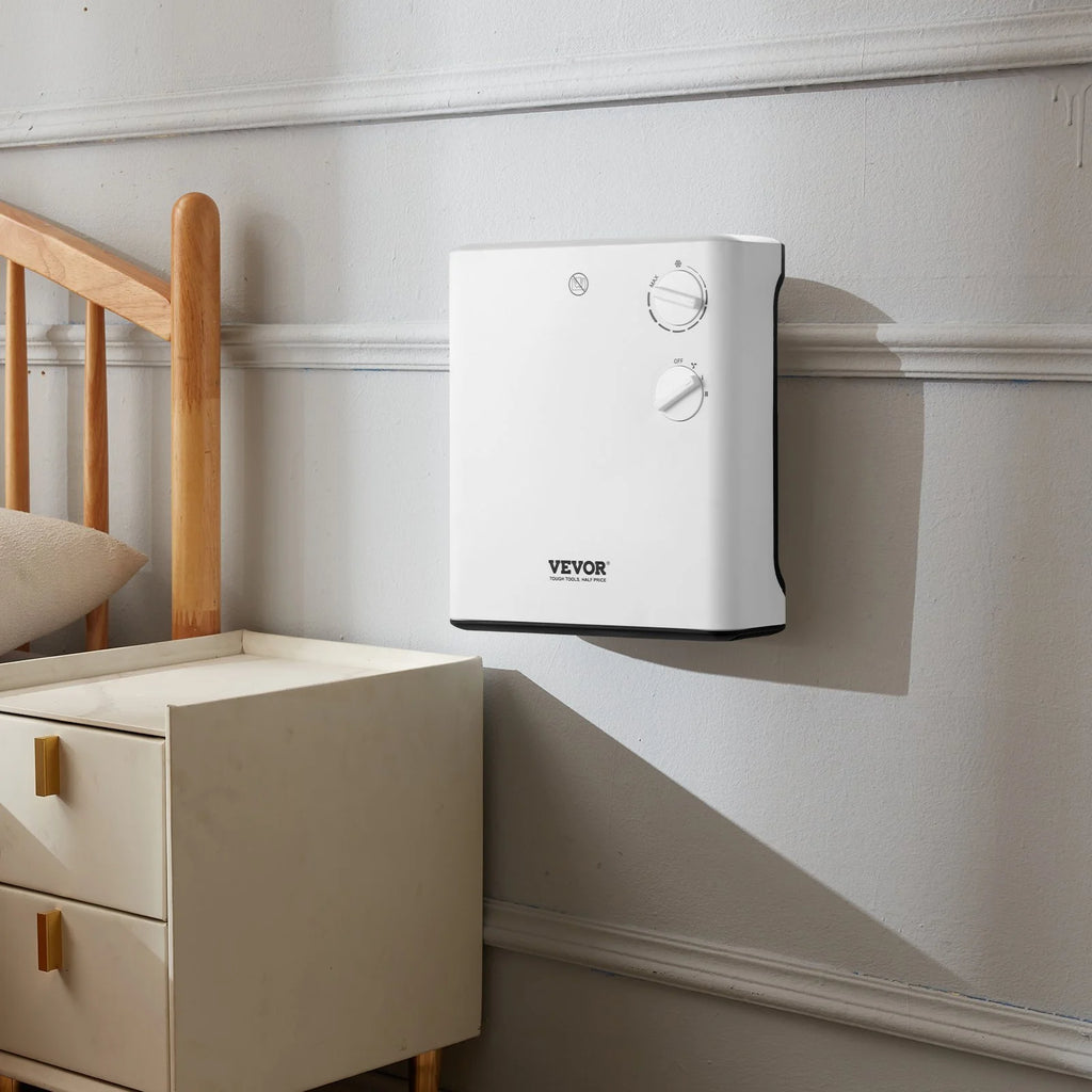 1500W Electric Wall Heater, White K219