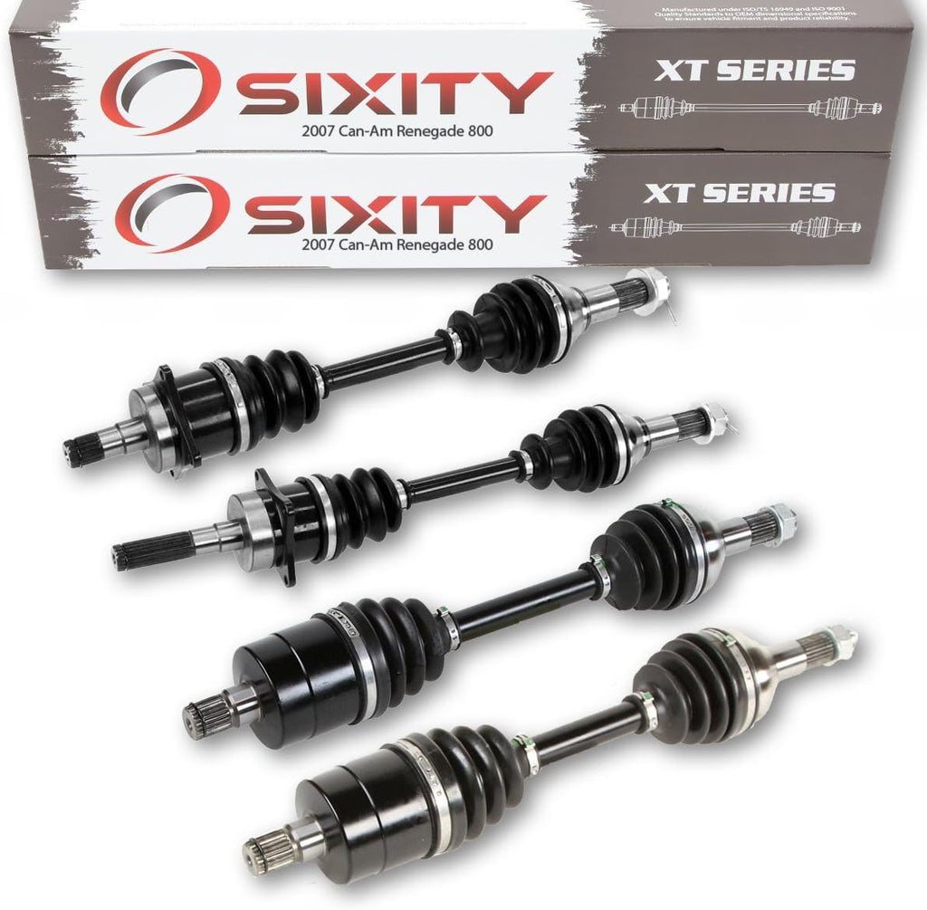 2007 Front Rear Left Right Axles XT Four Driver Passenger EFI Complete Side P156