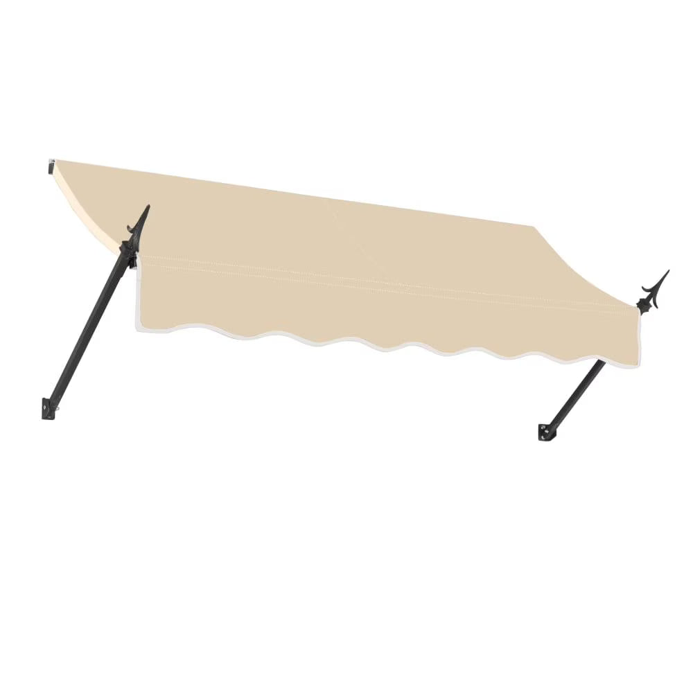 Tan Acrylic Fixed Awning P8184