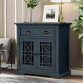 2 Door Accent Cabinet Navy S58685