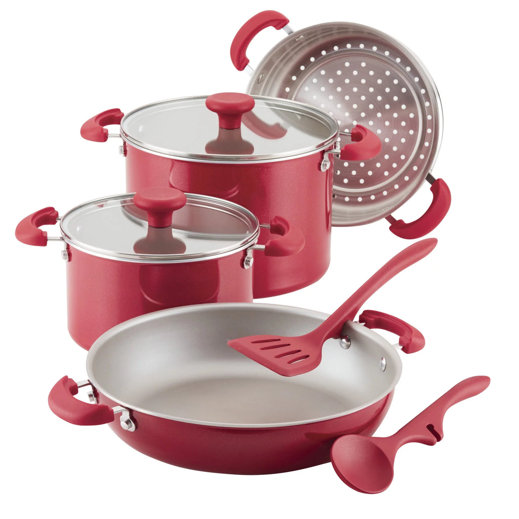 8 Piece Nonstick Pots and Pans O40720