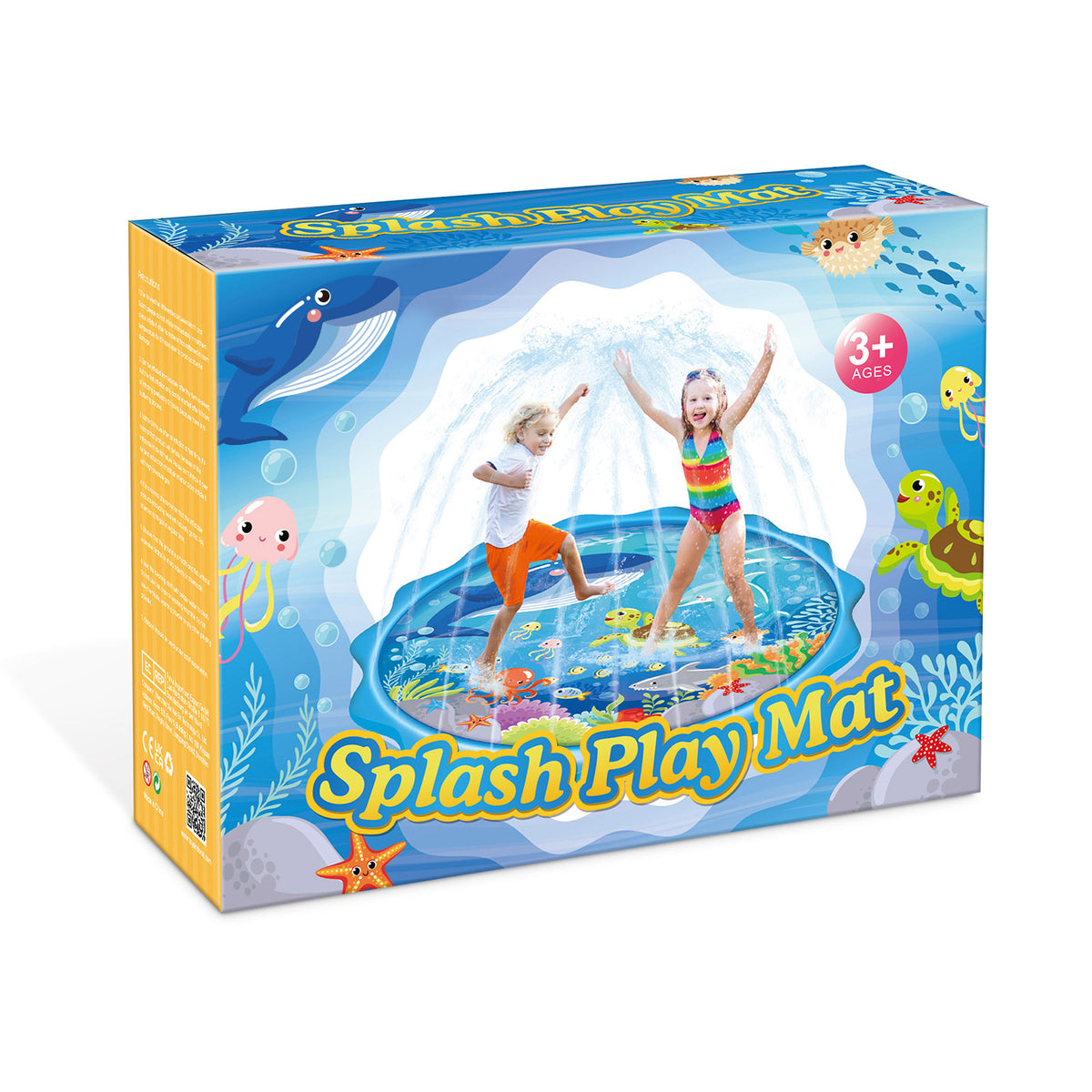 Inflatable Sprinkler Pad for Kids 2 Pieces Z140