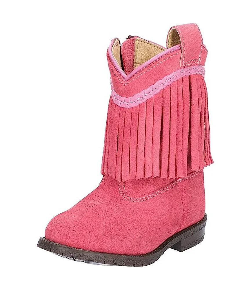 Pink Girls Western Boots O3599