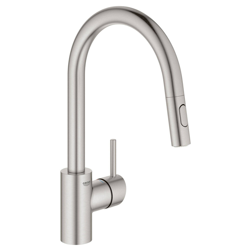Single-Handle Kitchen Faucet in SuperSteel R23715