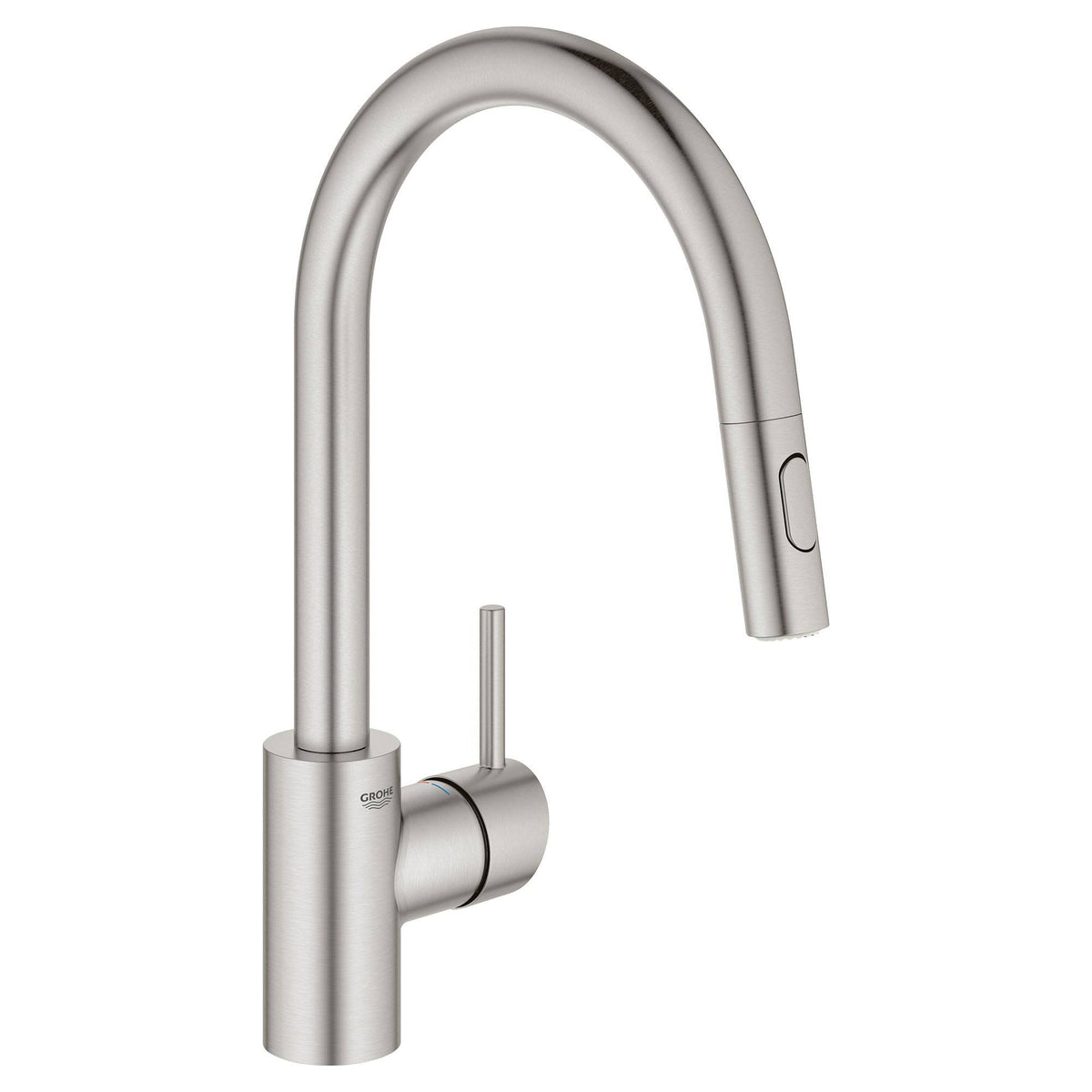 Single-Handle Kitchen Faucet in SuperSteel R23715