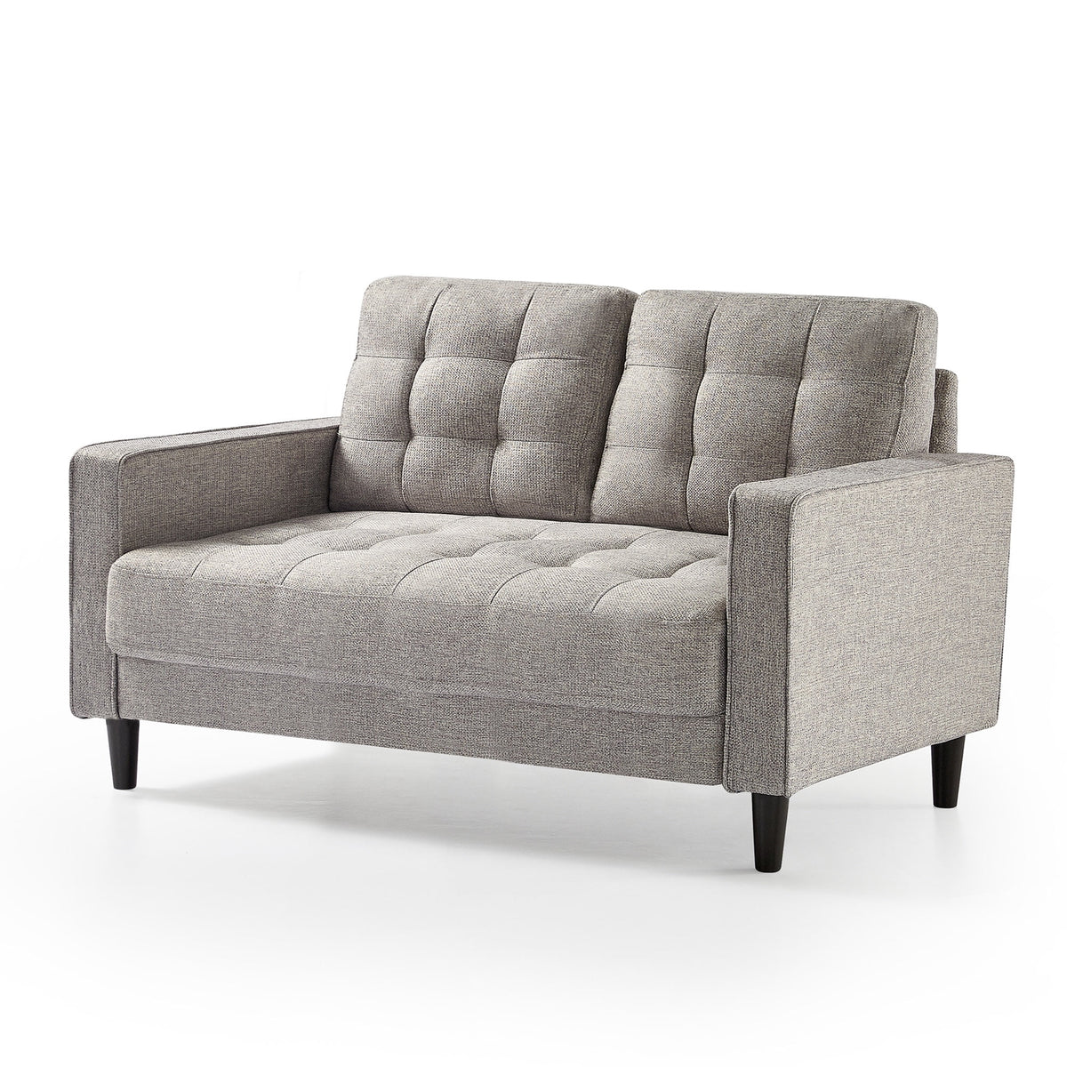 Soft Gray 2-Seater Loveseat I1087