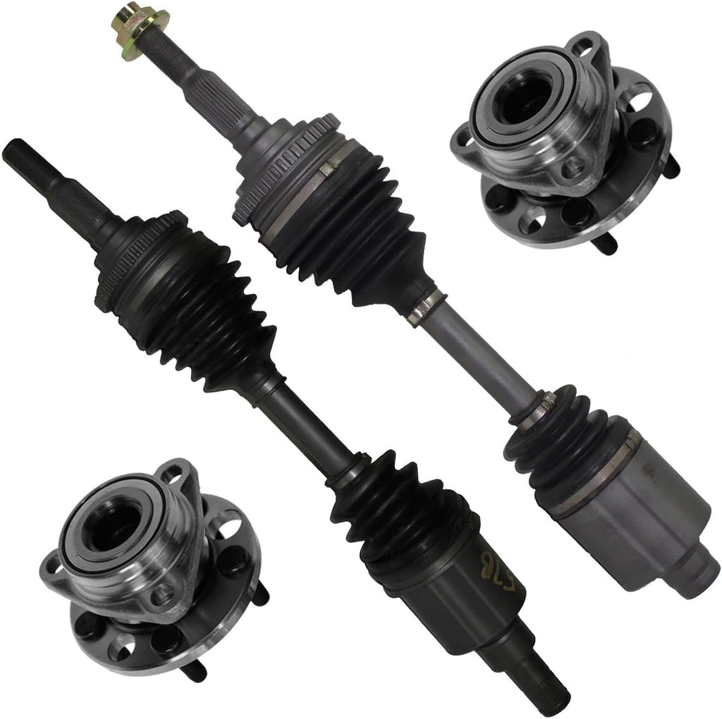 4-Piece Front Suspension Kit with 2 Wheel Hubs R229