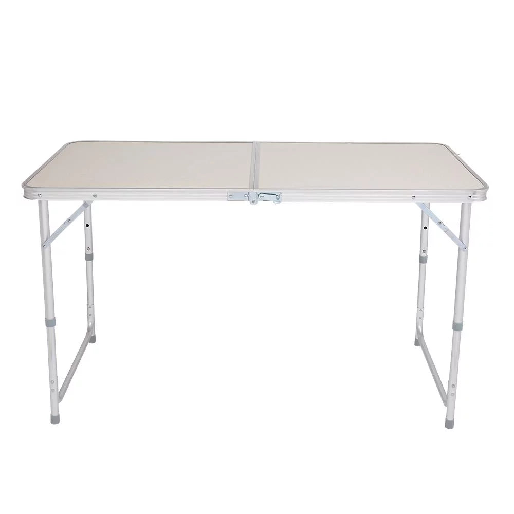 4Ft Folding Table White Q569563