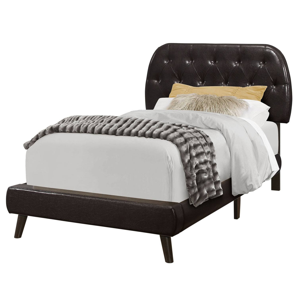 Twin Bed in Brown Q29057