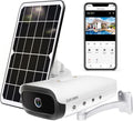 Wireless Outdoor Solar WiFi Surveillance Camera System with Two Way Audio and Night Vision Q240